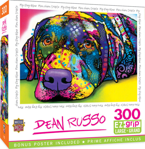 Dean Russo - My Dog Blue 300 Piece EZ Grip Puzzle