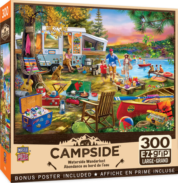 Campside - Waterslide Wanderlust 300 Piece EZ Grip Puzzle