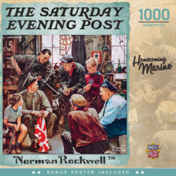 Saturday Evening Post - Homecoming Marine 1000 Piece Puzzle