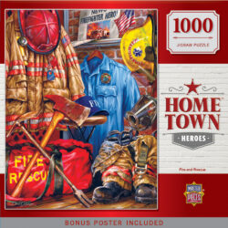 Hometown Heroes - Fire and Rescue 1000 Piece Puzzle