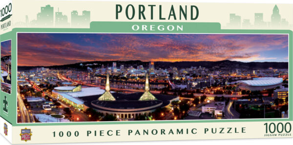 American Vista Panoramic - Portland 1000 Piece Puzzle