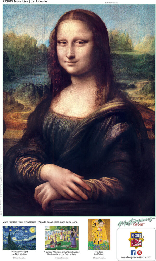 MasterPieces of Art - Mona Lisa 1000 Piece Puzzle