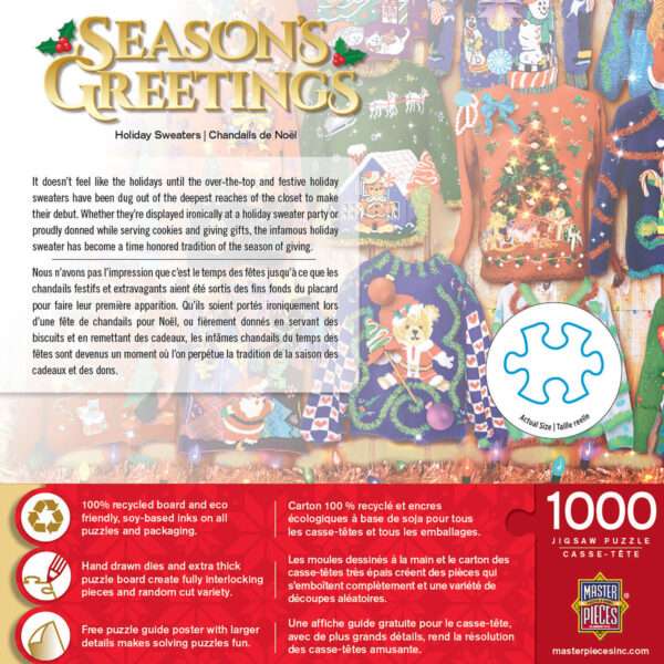 Holiday - Holiday Sweaters 1000 Piece Puzzle