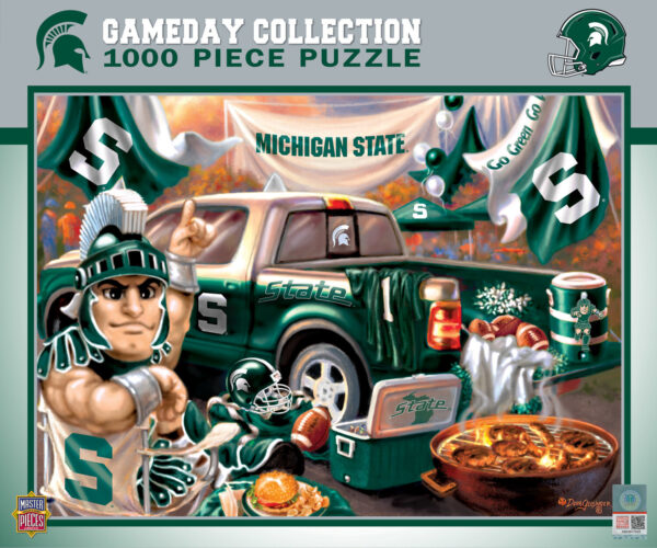 Michigan State Spartans NCAA Gameday 1000pc Puzzle