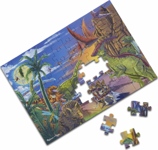 Land of Dinosaurs Jigsaw Puzzle - 60 Pieces