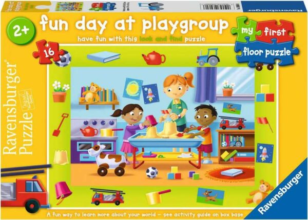 My First Puzzles: Fun Day at Playgroup (16 Piece Floor Puzzle)
