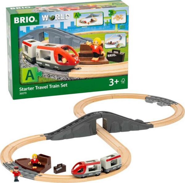 BRIO World – 36079 Starter Travel Train Set