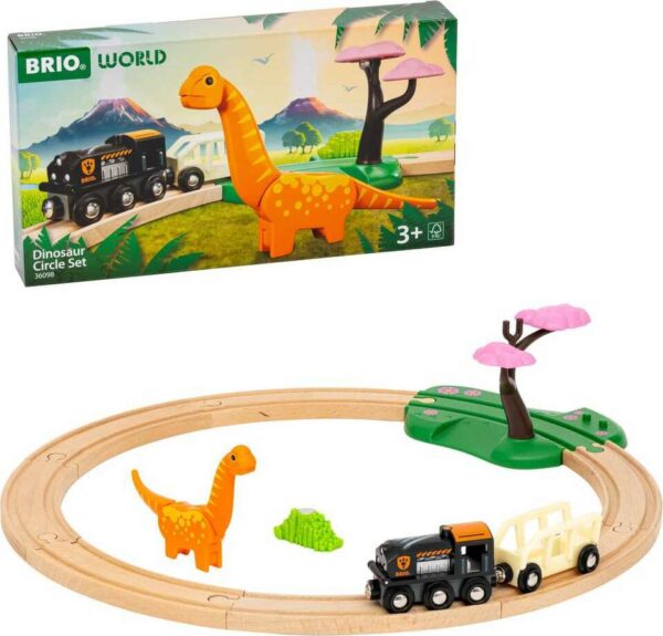 BRIO World – 36098 Dinosaur Circle Set
