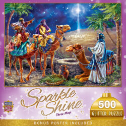 Holiday Glitter - Three Magi 500 Piece Puzzle