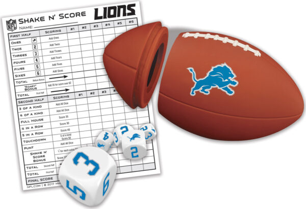 Detroit Lions NFL Shake N' Score