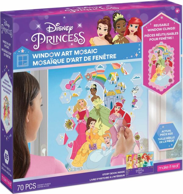 Window Art Mosaic Disney Princess Multi Princess