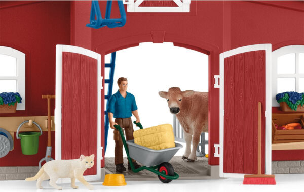 schleich Large Barn with Animals and Accessories