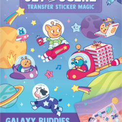 Set the Scene Transfer Stickers Magic - Galaxy Buddies